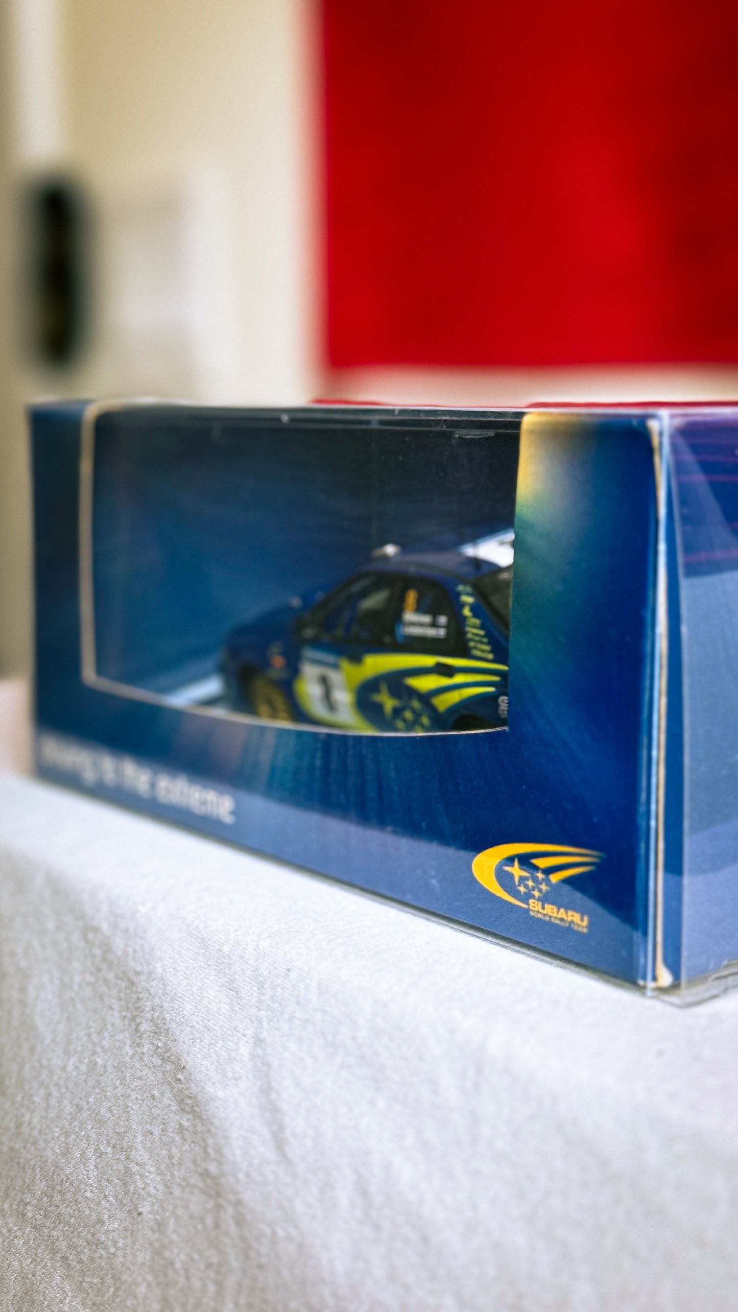 Petter Solberg Signed Subaru Prodrive WRC Diecast