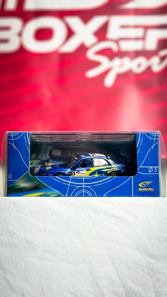 Petter Solberg Signed Subaru Prodrive WRC Diecast