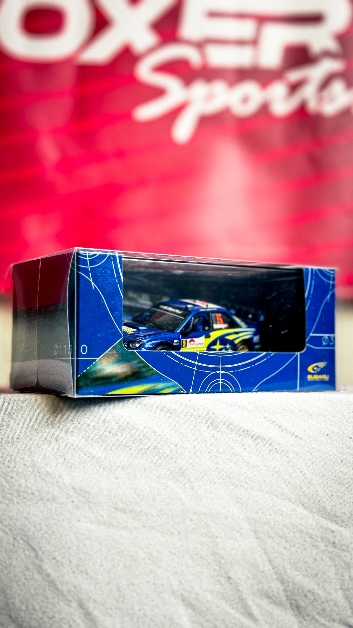 Petter Solberg Signed Subaru Prodrive WRC Diecast