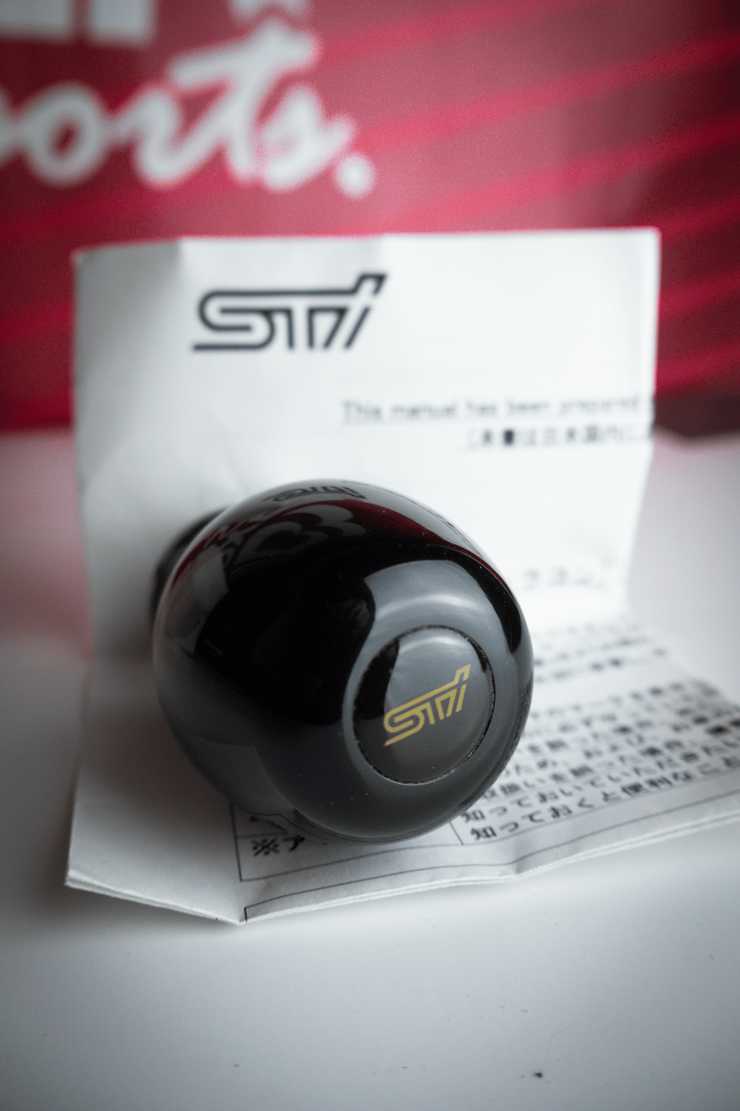 STI DURACON SHIFT KNOB