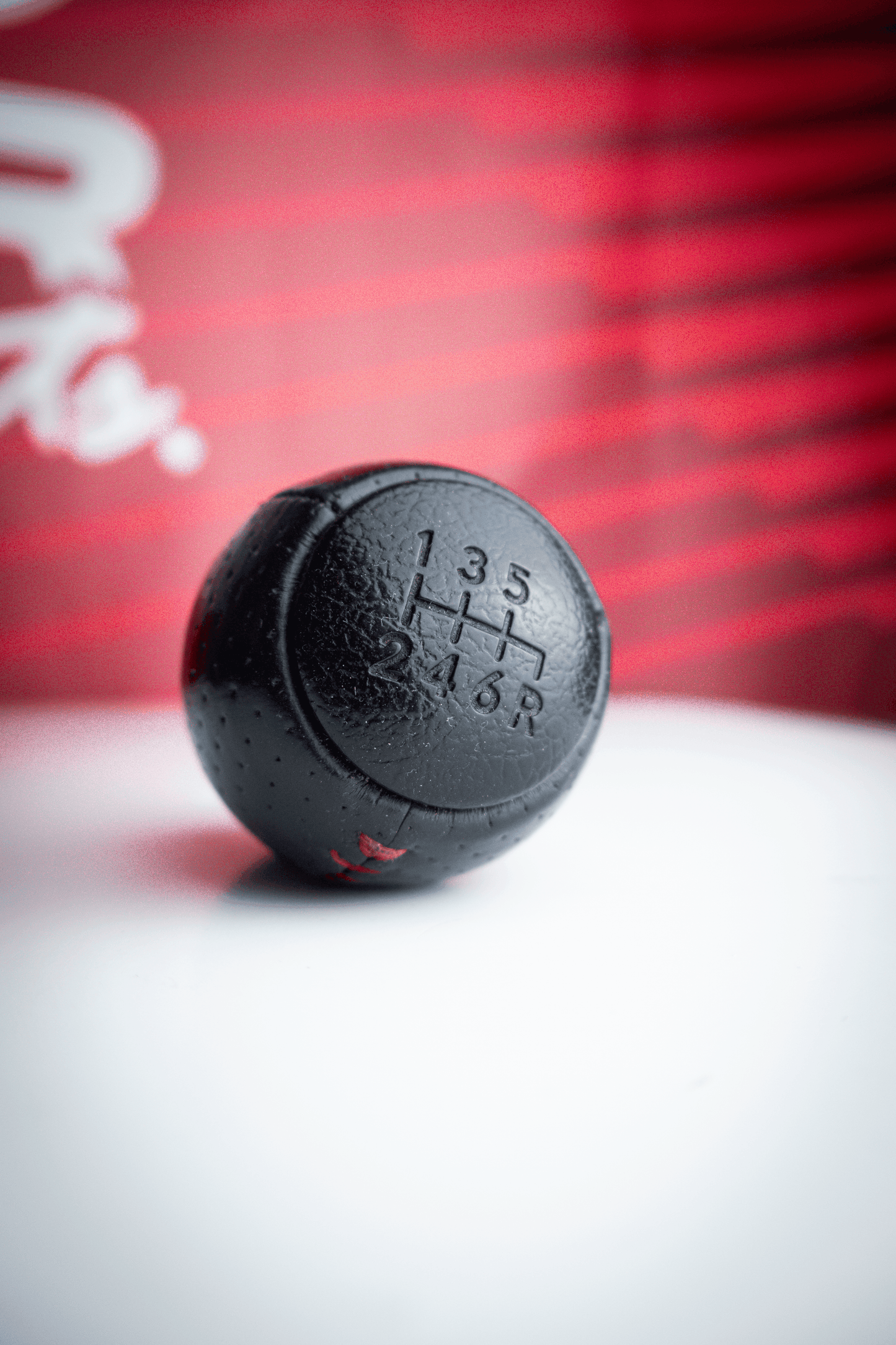 SUBARU GDB STI LEATHER SHIFT KNOB