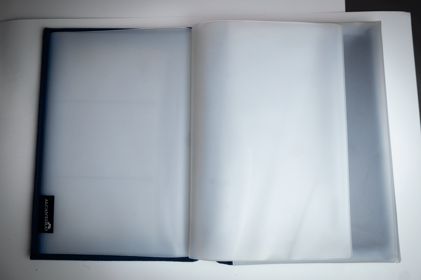 SUBARU SWRT BLUE ALCANTARA DOCUMENT ORGANIZER