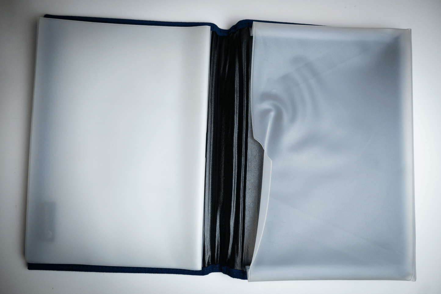 SUBARU SWRT BLUE ALCANTARA DOCUMENT ORGANIZER