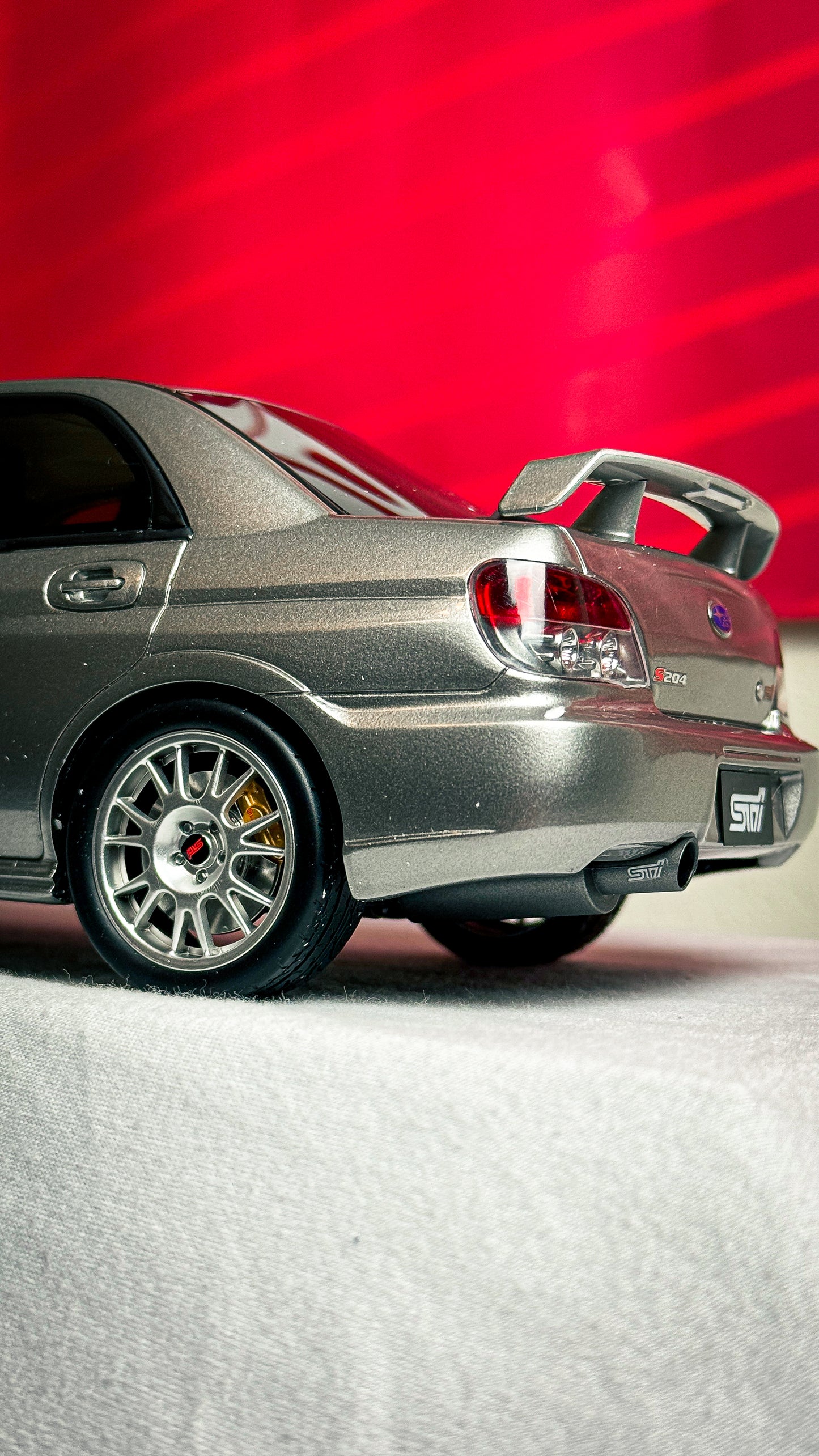 Subaru STi S204 model diecast