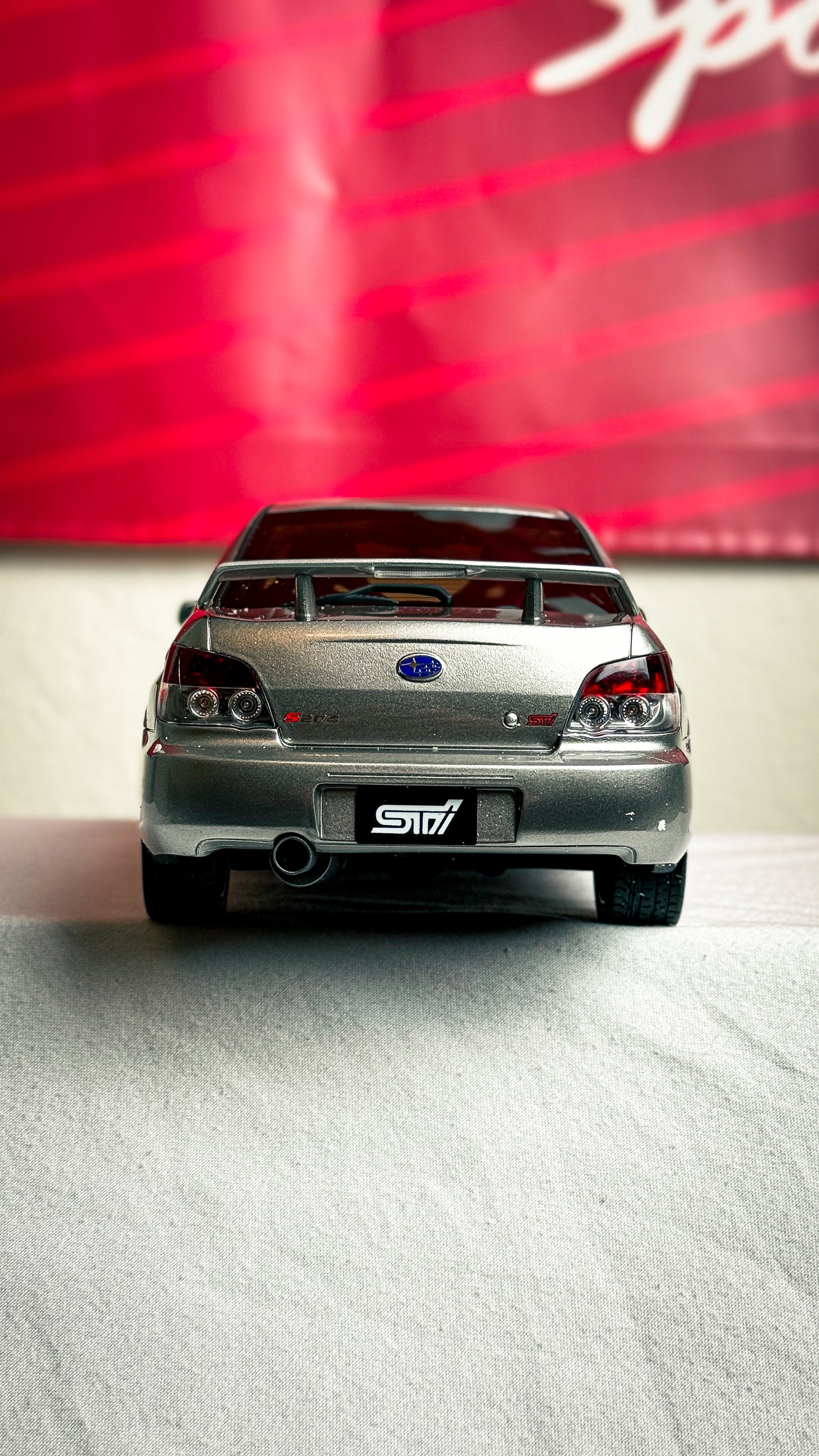 Subaru STi S204 model diecast