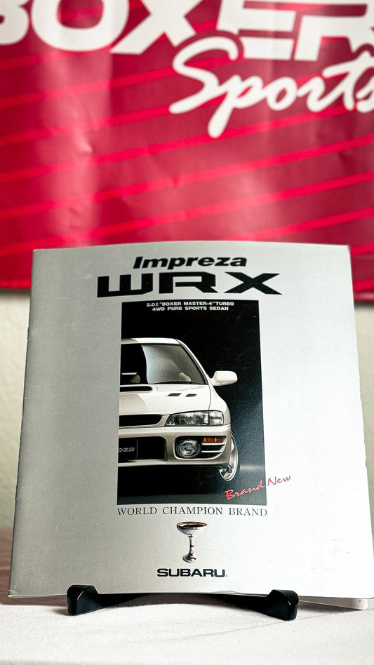 Subaru WRX GC8 Brochure