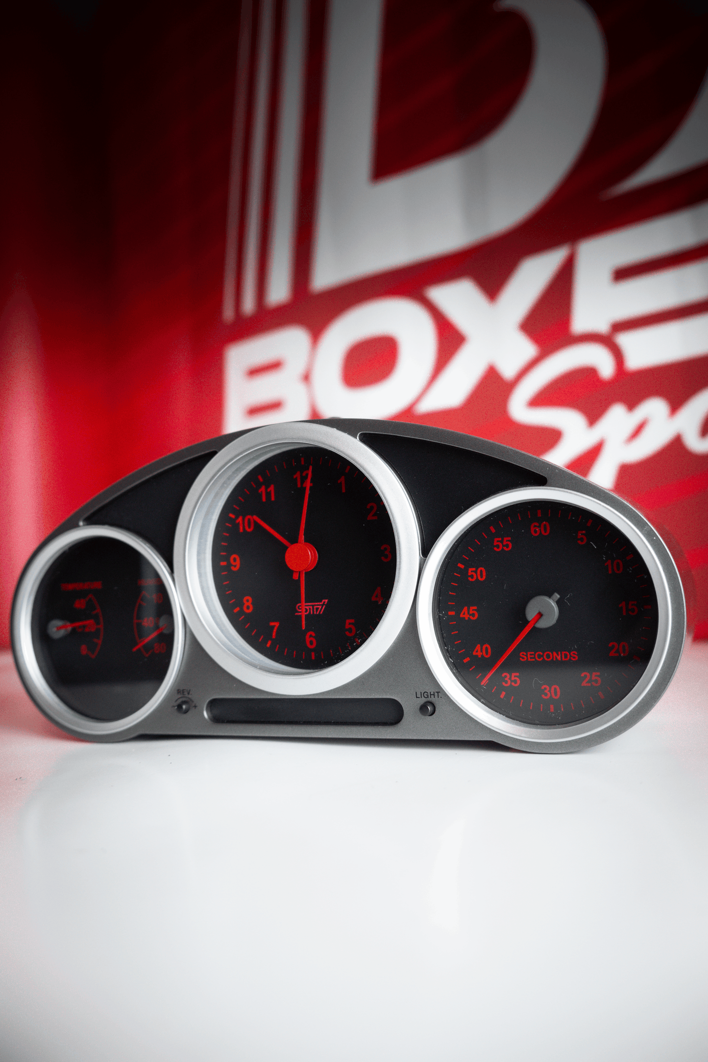 STI GAUGE CLUSTER ALARM CLOCK
