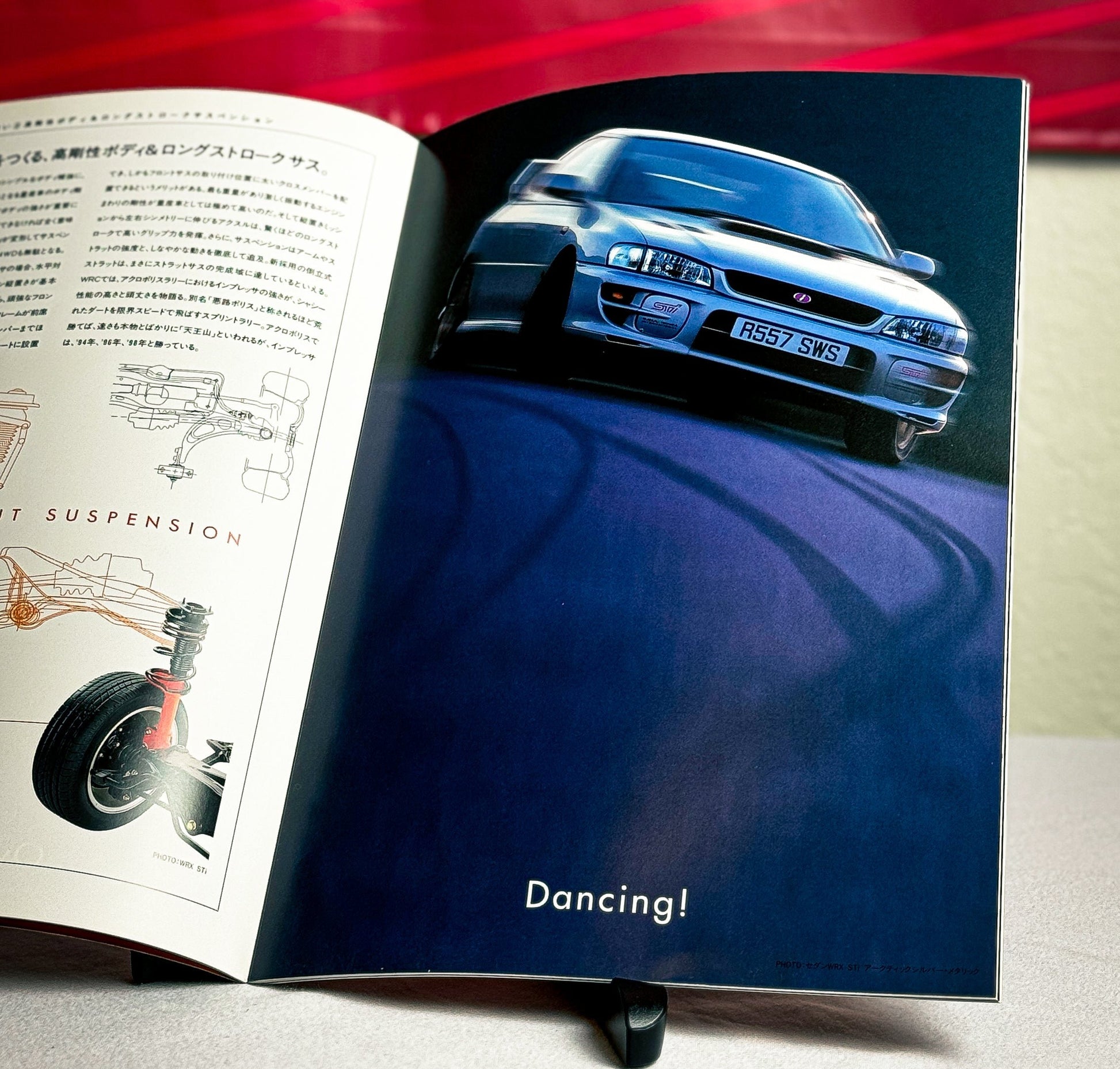 Subaru WRX STi Version 5 Brochure