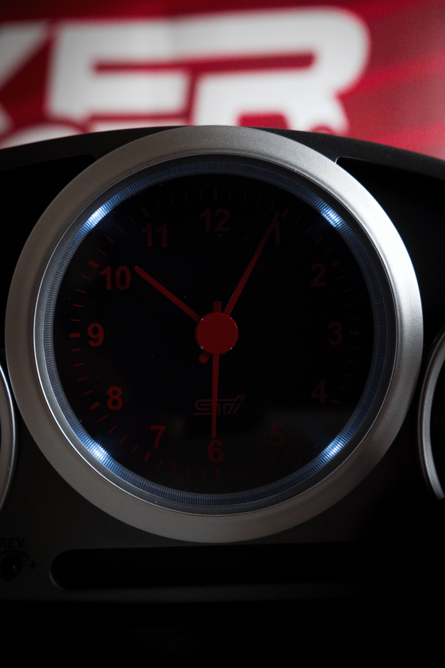 STI GAUGE CLUSTER ALARM CLOCK