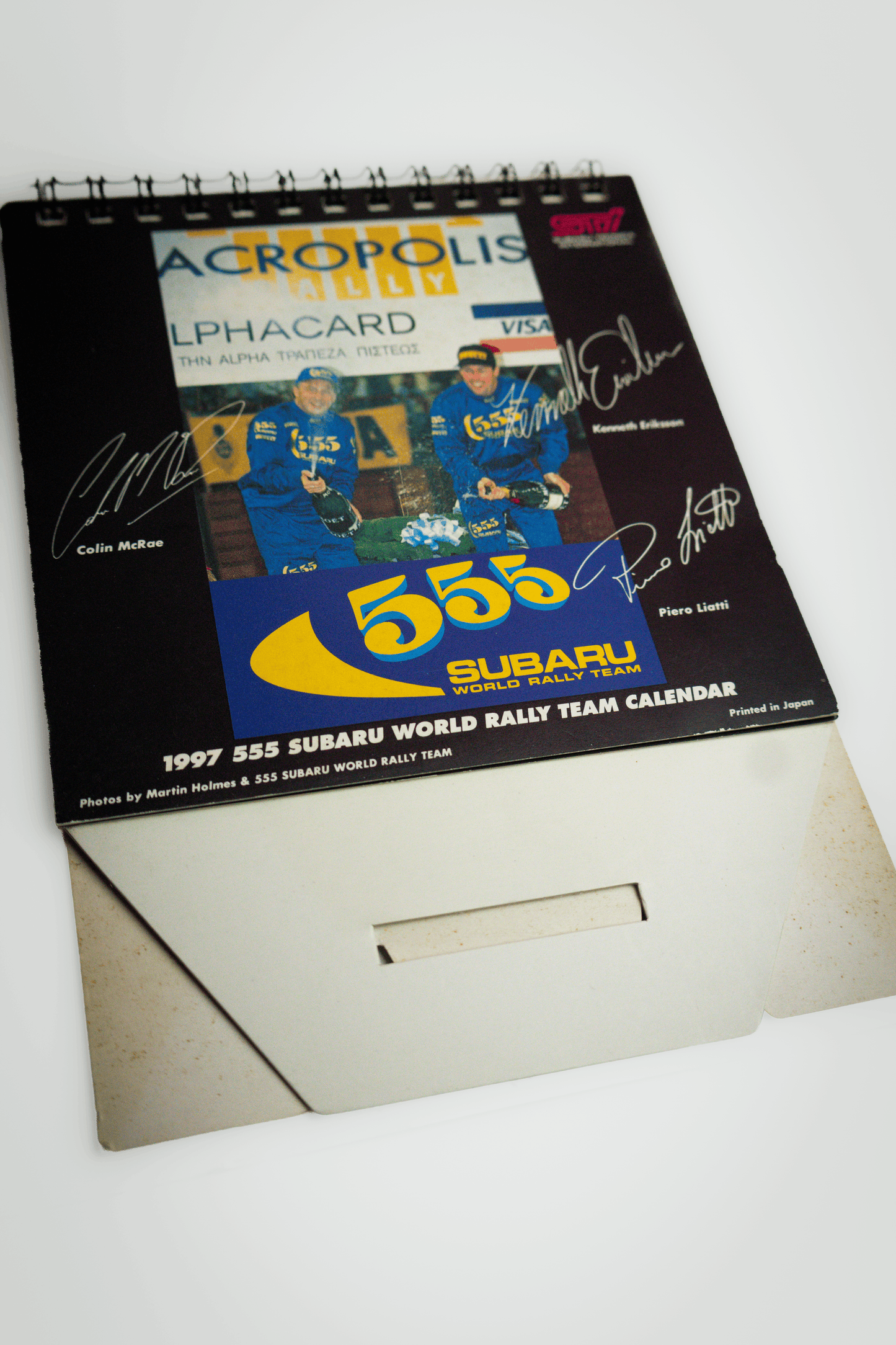 SUBARU 555 WRC CALENDAR 1997