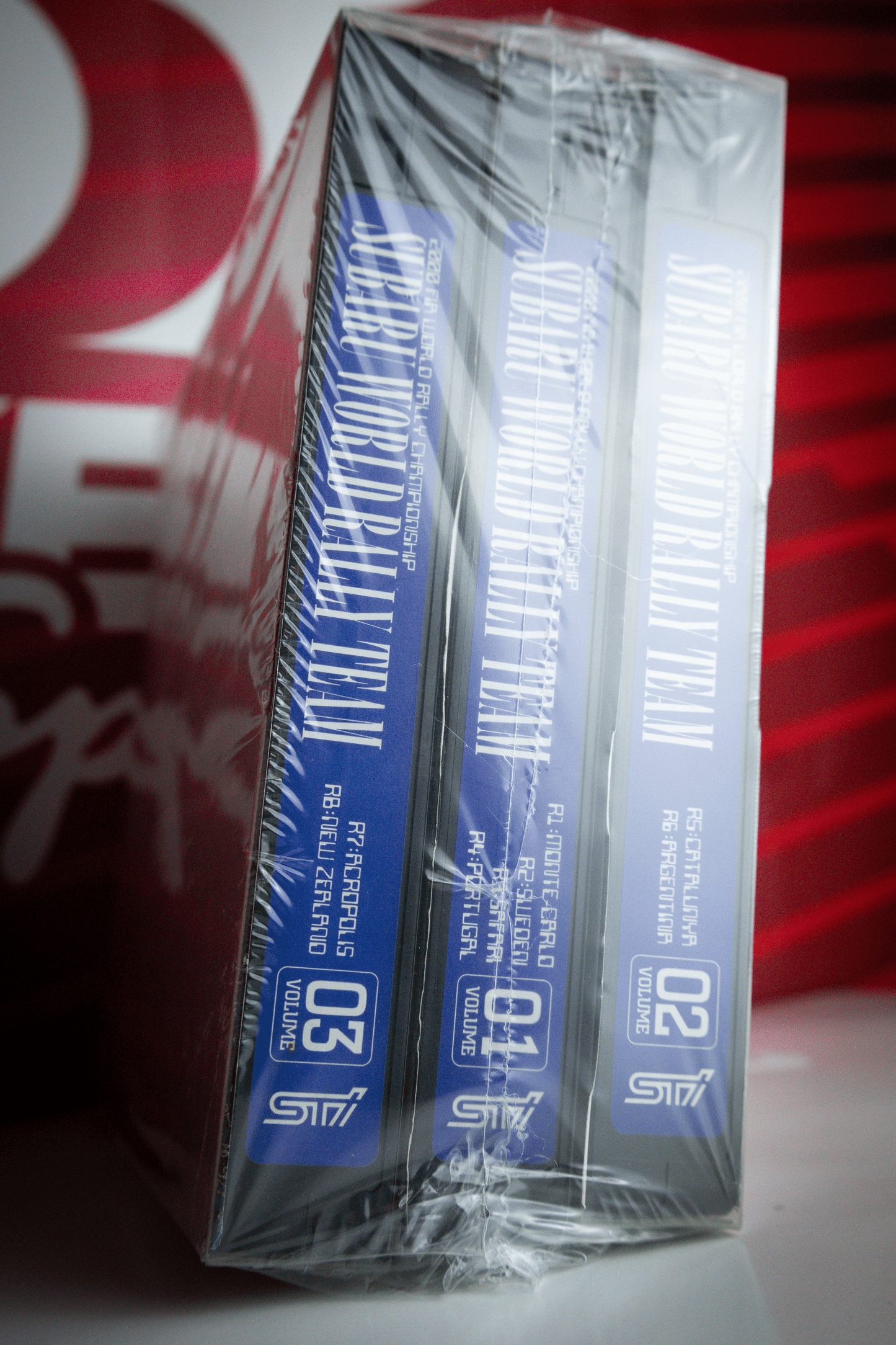 SUBARU WRC FAN CLUB VHS SET 2000