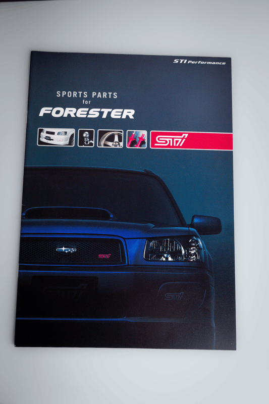 STI PARTS CATALOG FOR FORESTER
