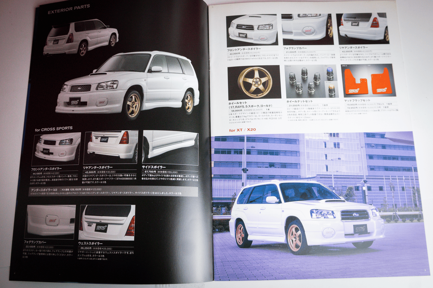 STI PARTS CATALOG FOR FORESTER