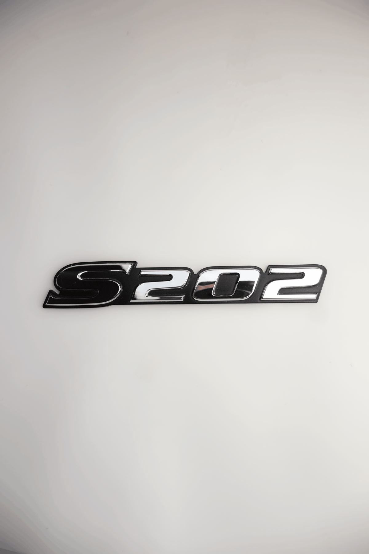 GENUINE SUBARU STI S202 REAR TRUNK EMBLEM