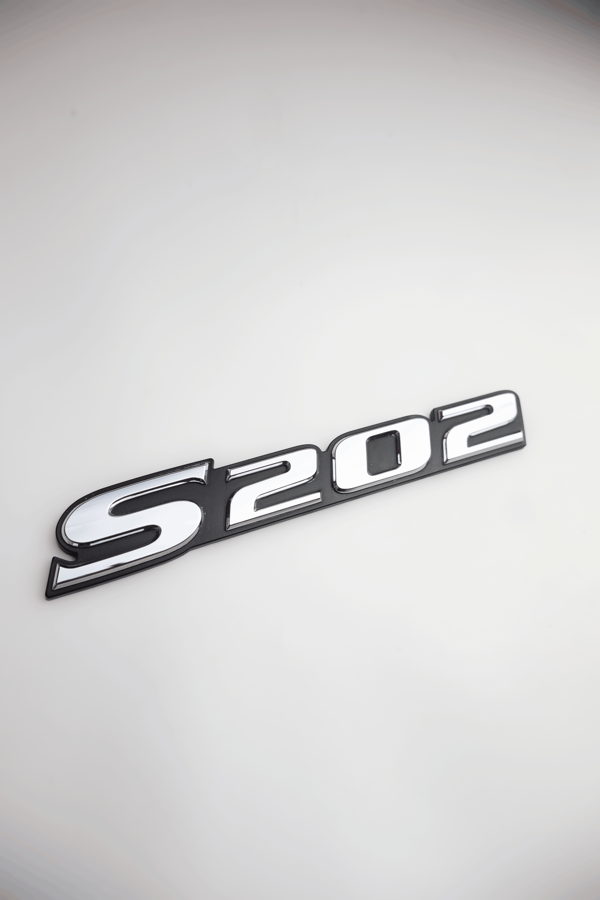 GENUINE SUBARU STI S202 REAR TRUNK EMBLEM