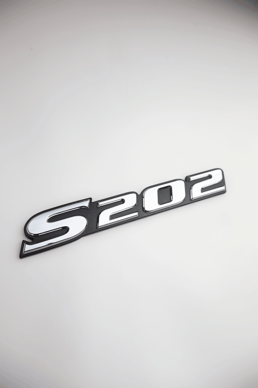 GENUINE SUBARU STI S202 REAR TRUNK EMBLEM