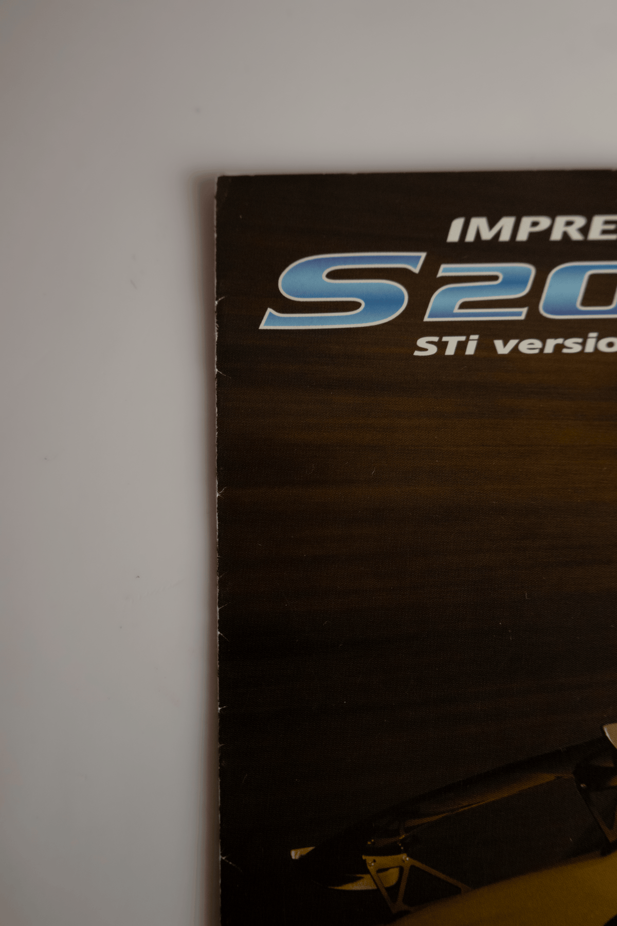 S202 BROCHURE & SPORTS PARTS CATALOG