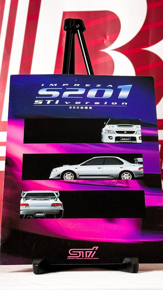 Subaru Impreza WRX STI S201 Brochure