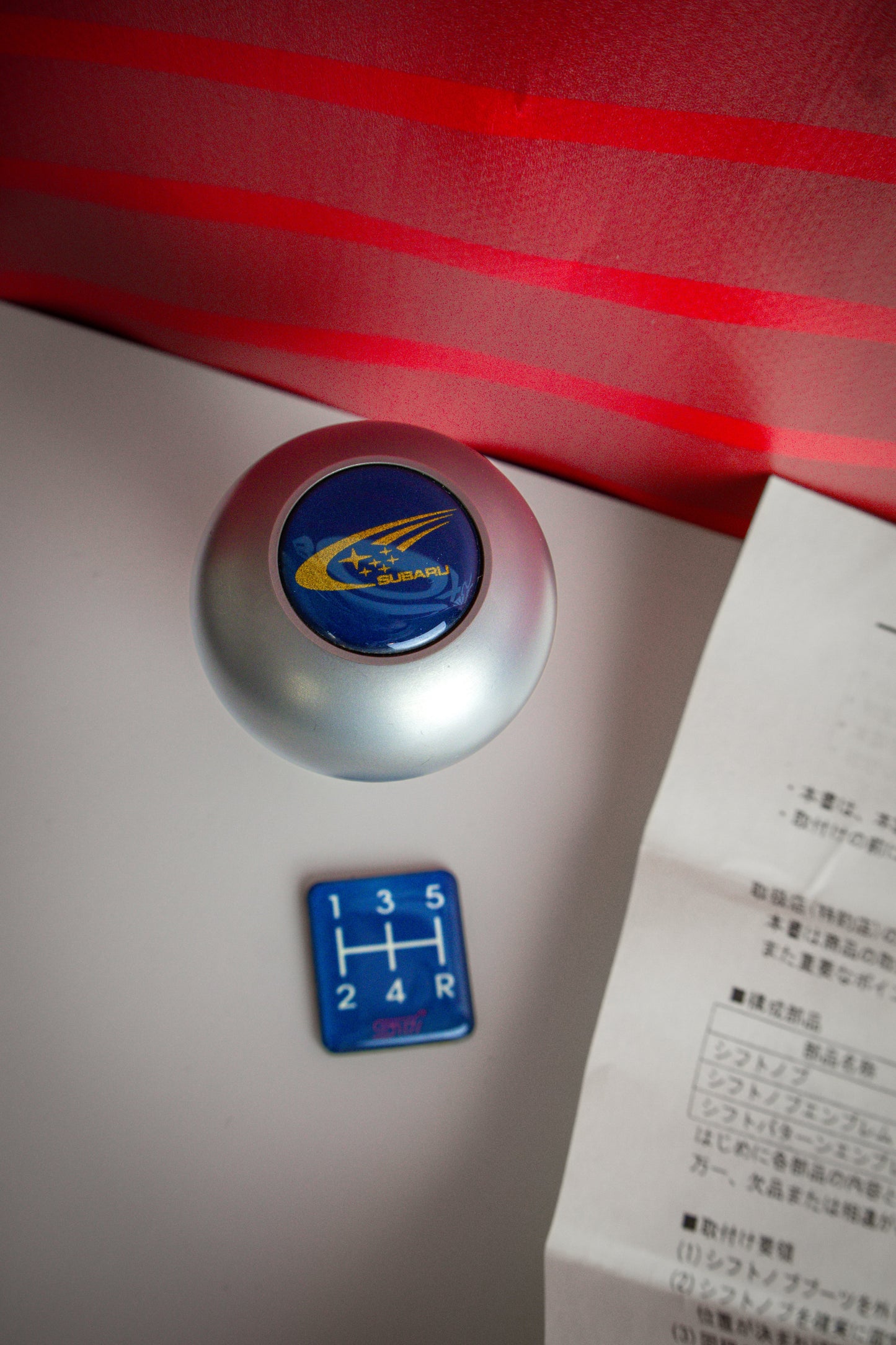 Subaru STI Titanium Shift Knob