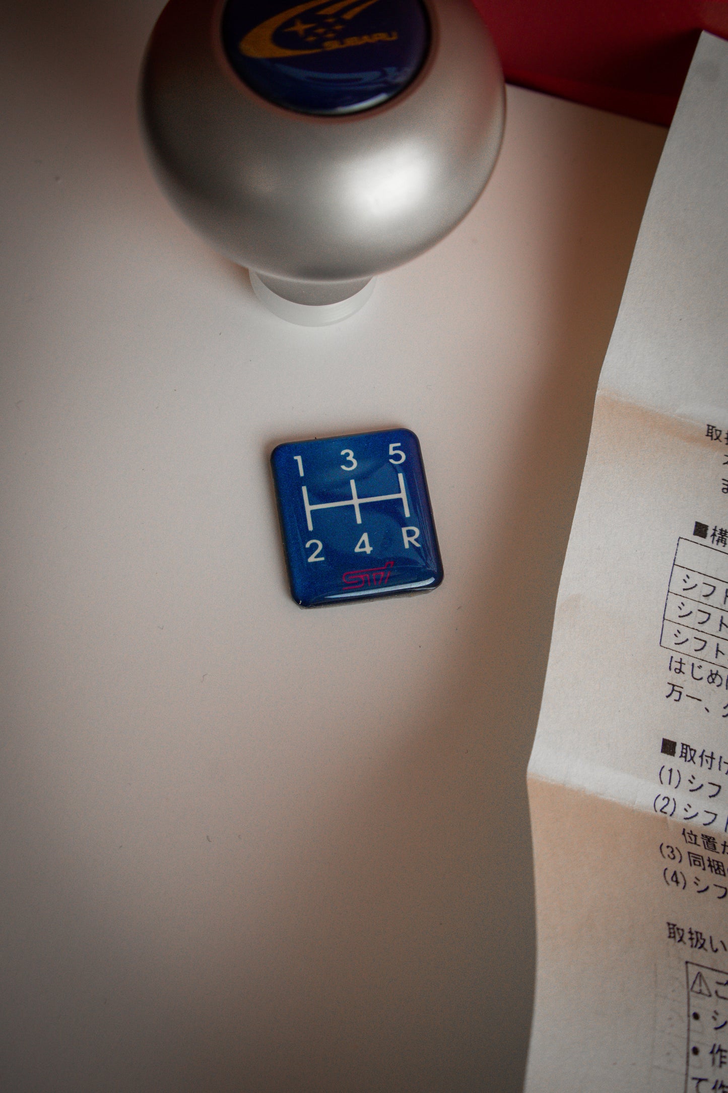 Subaru STI Titanium Shift Knob