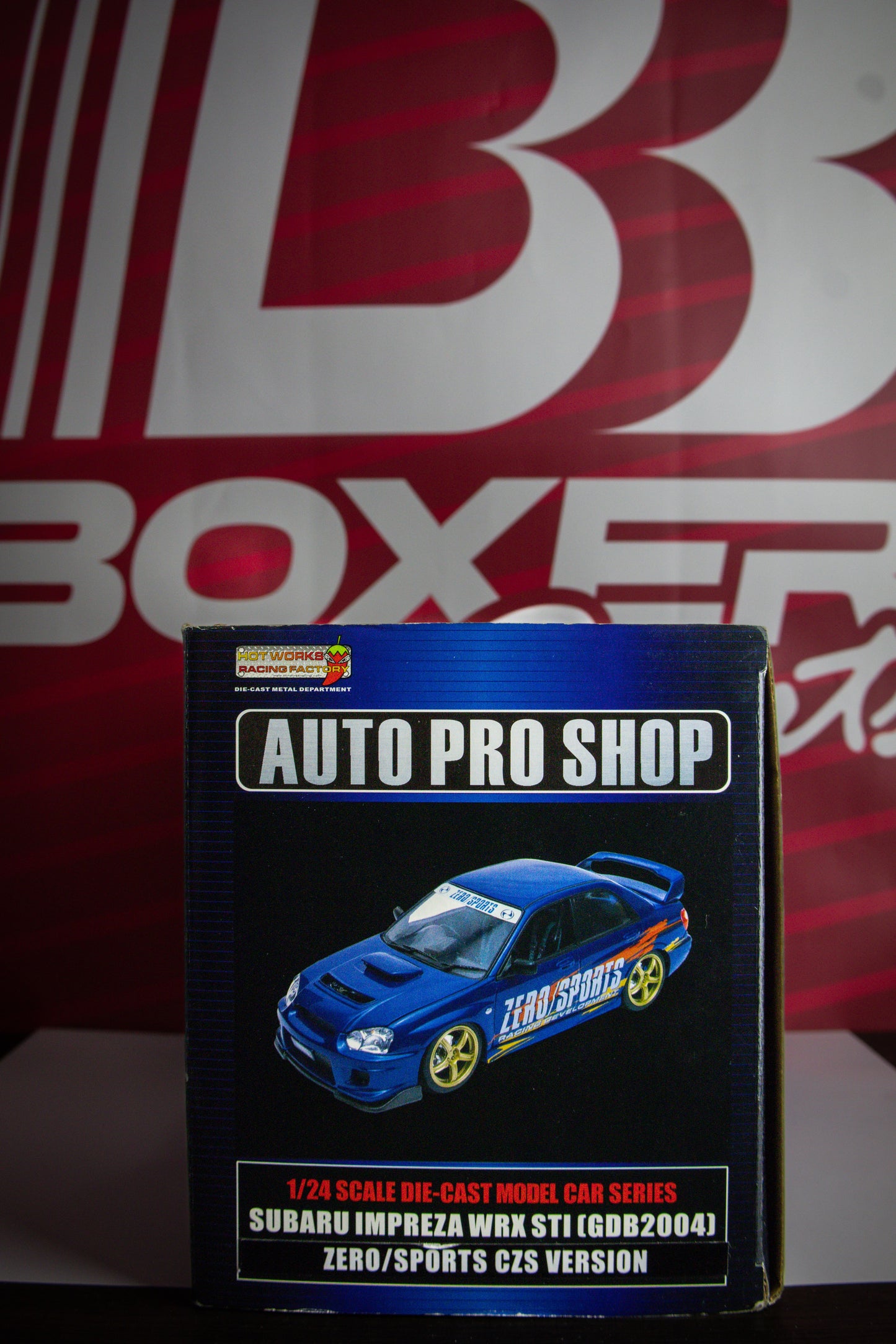 ZERO/SPORTS 1:24 SCALE GDB DIECAST SET RARE