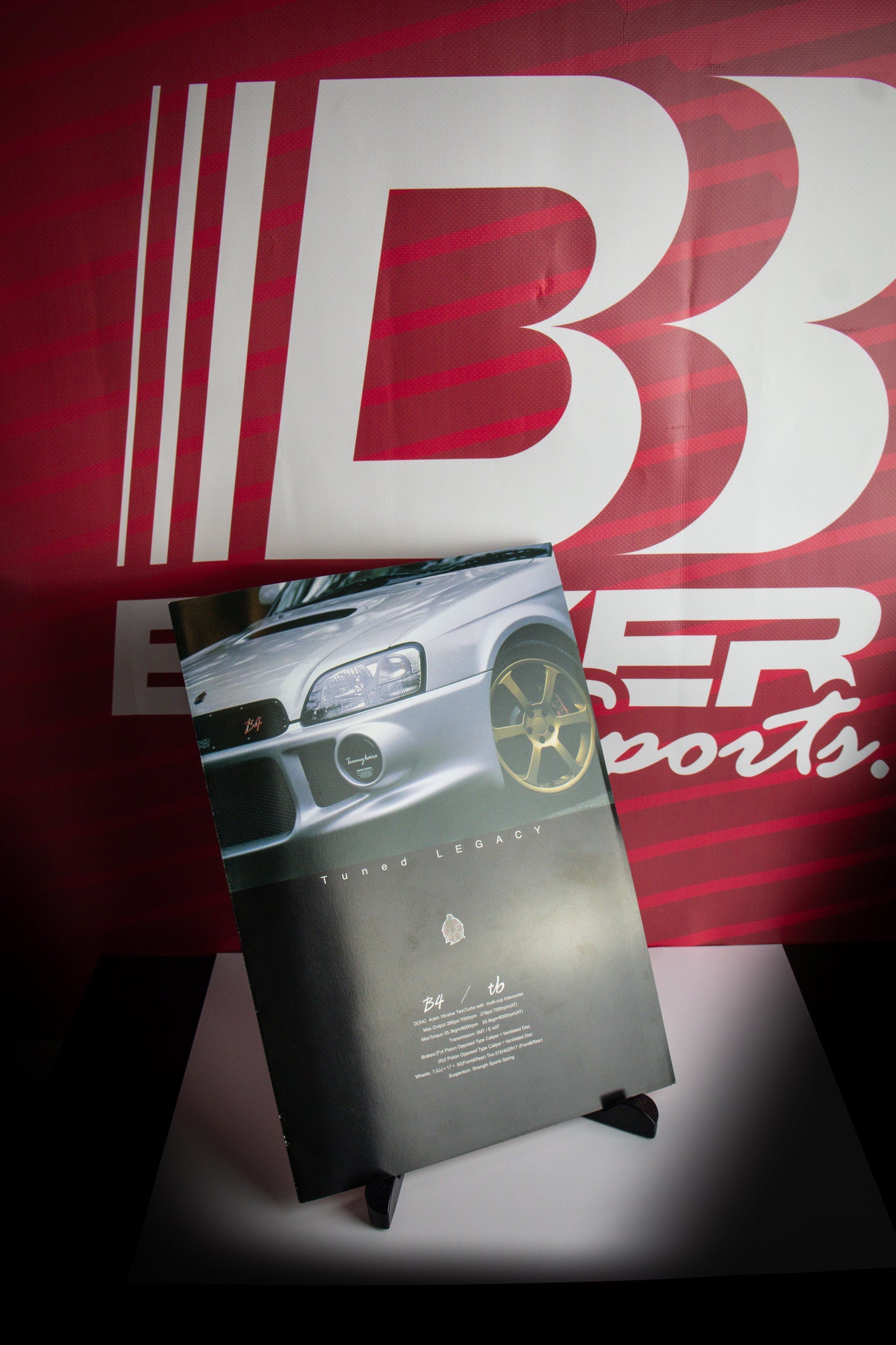 TOMMY KAIRA SUBARU LEGACY B4/TB BROCHURE & PRICELIST