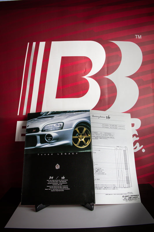 TOMMY KAIRA SUBARU LEGACY B4/TB BROCHURE & PRICELIST