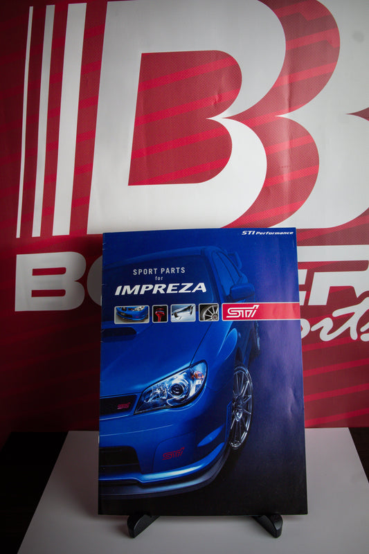 STI SPORTS PARTS CATALOG FOR IMPREZA HAWKEYE