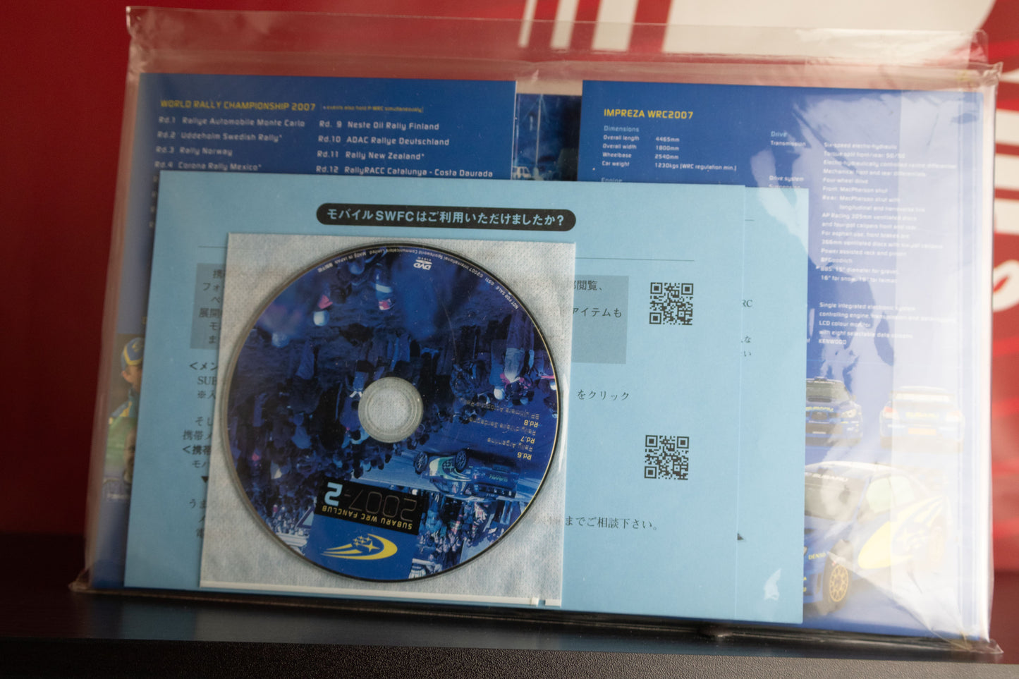 2007 SWRT WRC FANCLUB DVD SET