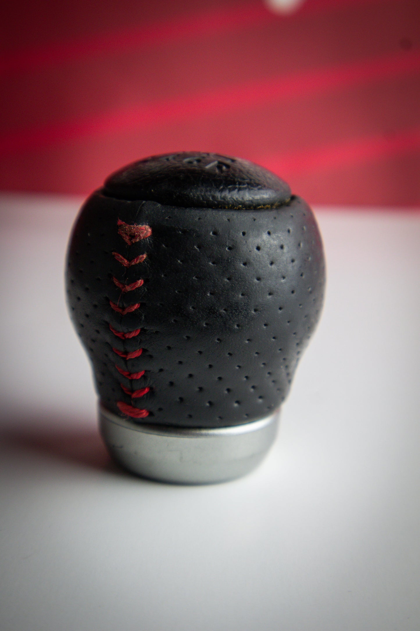 SUBARU STI GENUINE LEATHER SHIFT KNOB (GDB)