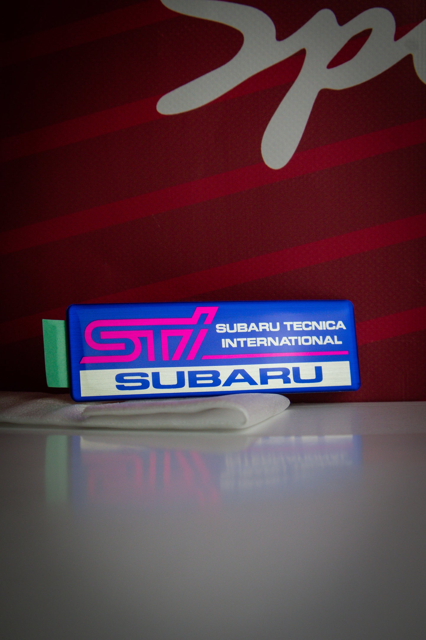 STi Trunk Badge