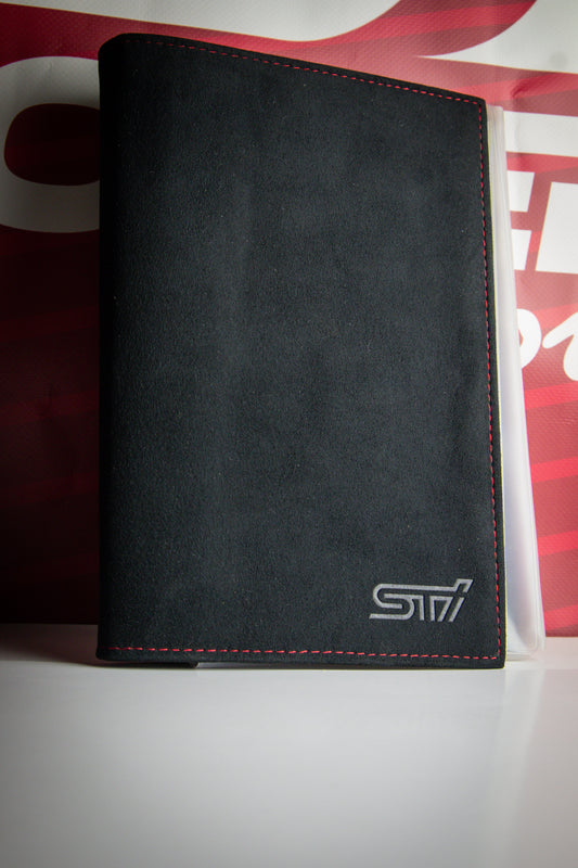 SUBARU STI ALCANTARA DOCUMENT ORGANIZER