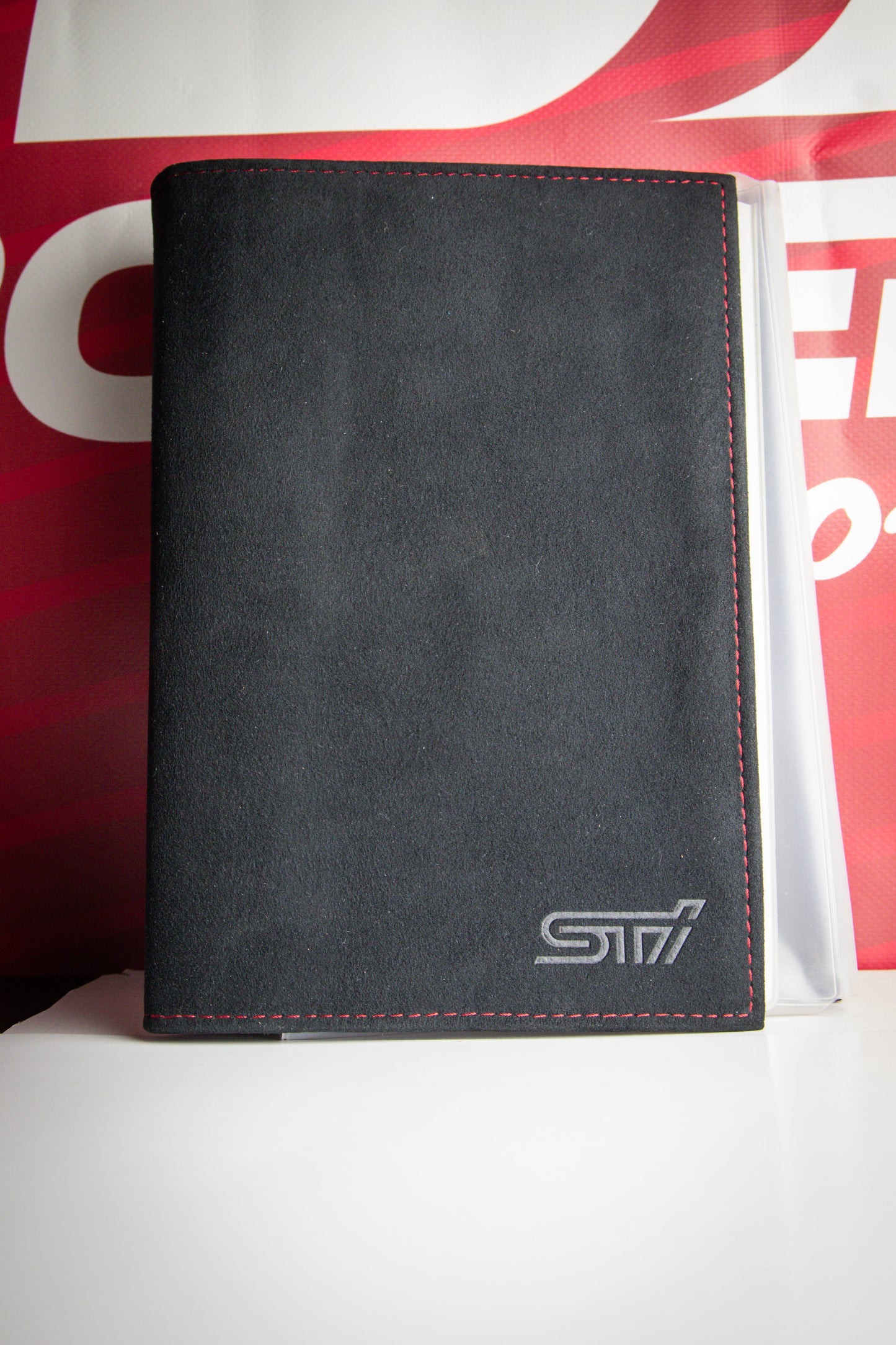 SUBARU STI ALCANTARA DOCUMENT ORGANIZER