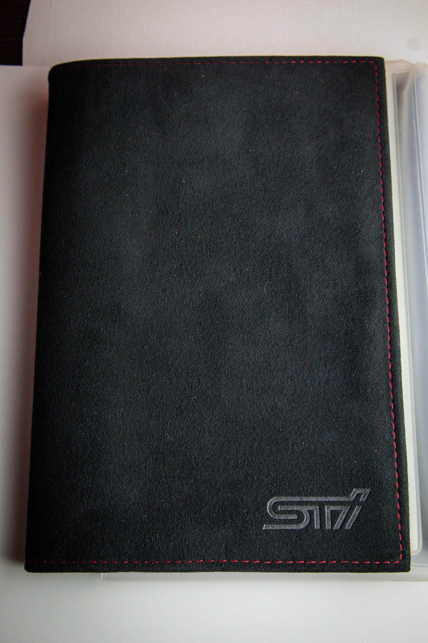 SUBARU STI ALCANTARA DOCUMENT ORGANIZER