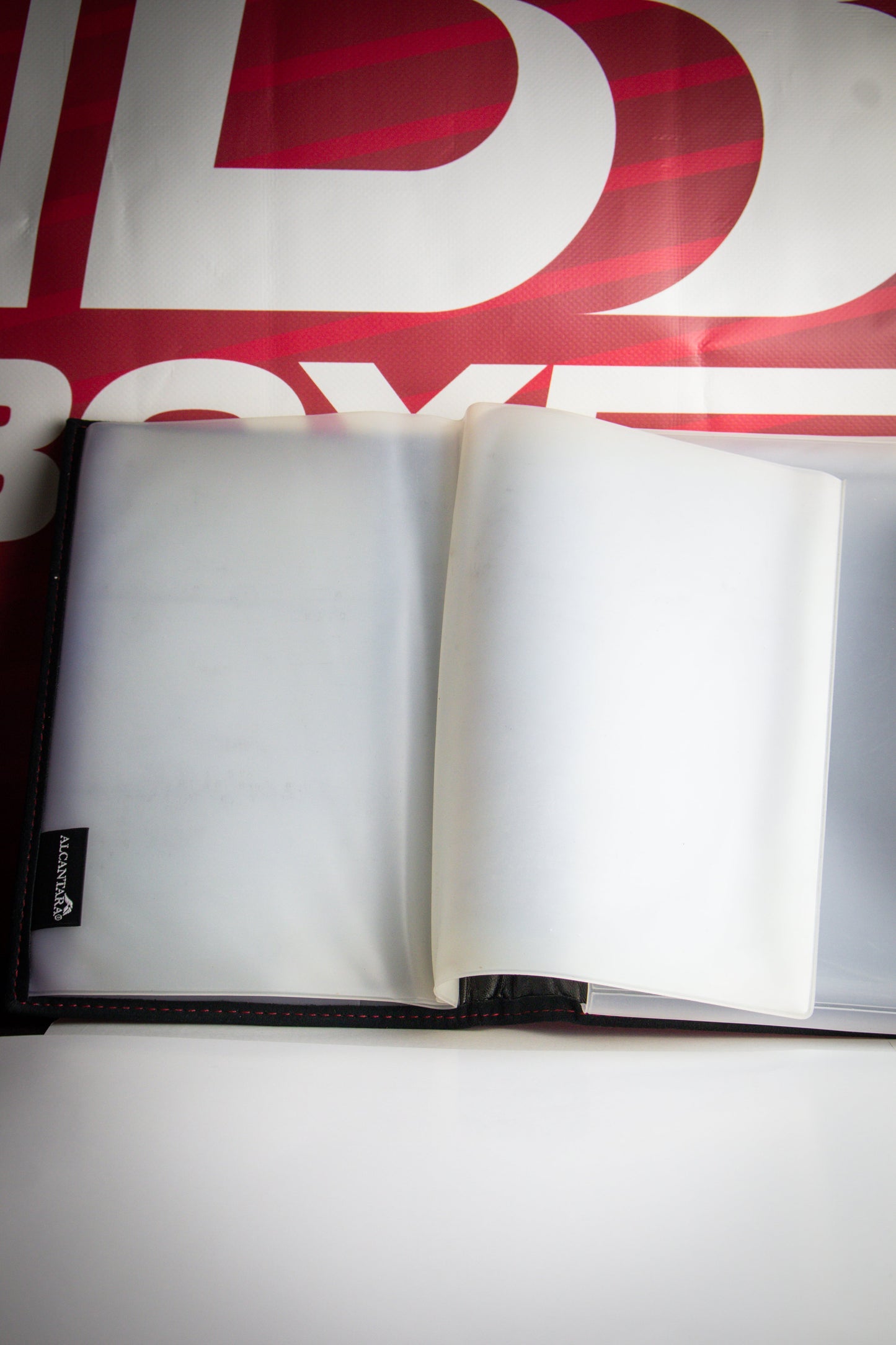 SUBARU STI ALCANTARA DOCUMENT ORGANIZER