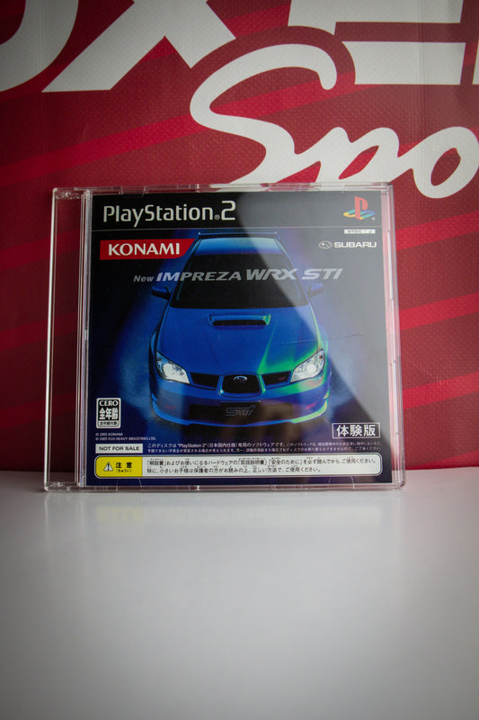 NEW AGE IMPREZA ENTHUSIA PS2 DEMO DISC