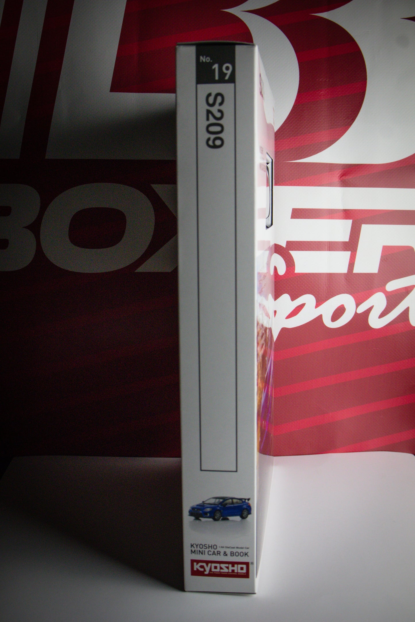 KYOSHO STI S209 CAR BOOK BLUE