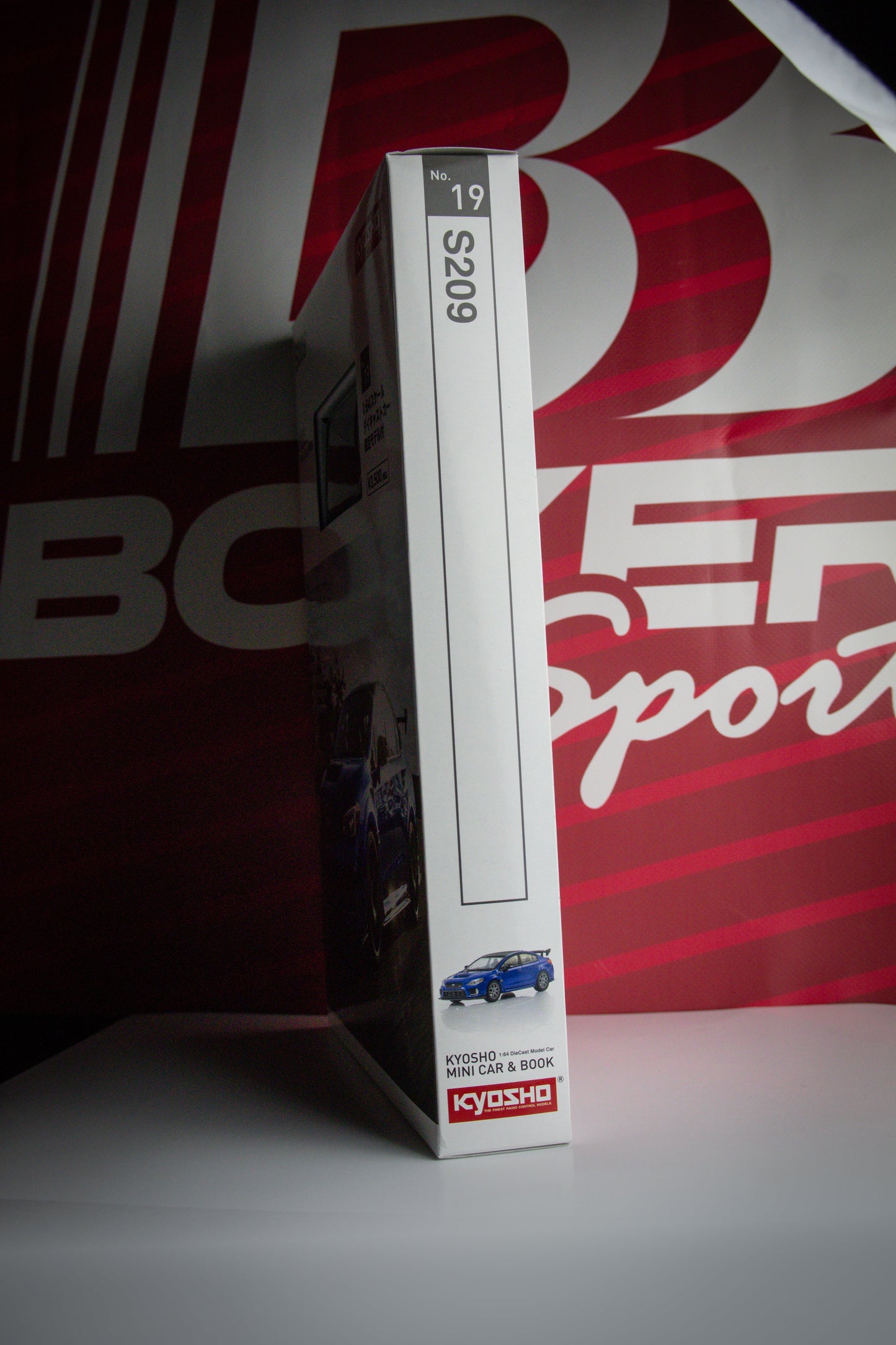 KYOSHO STI S209 CAR BOOK BLUE