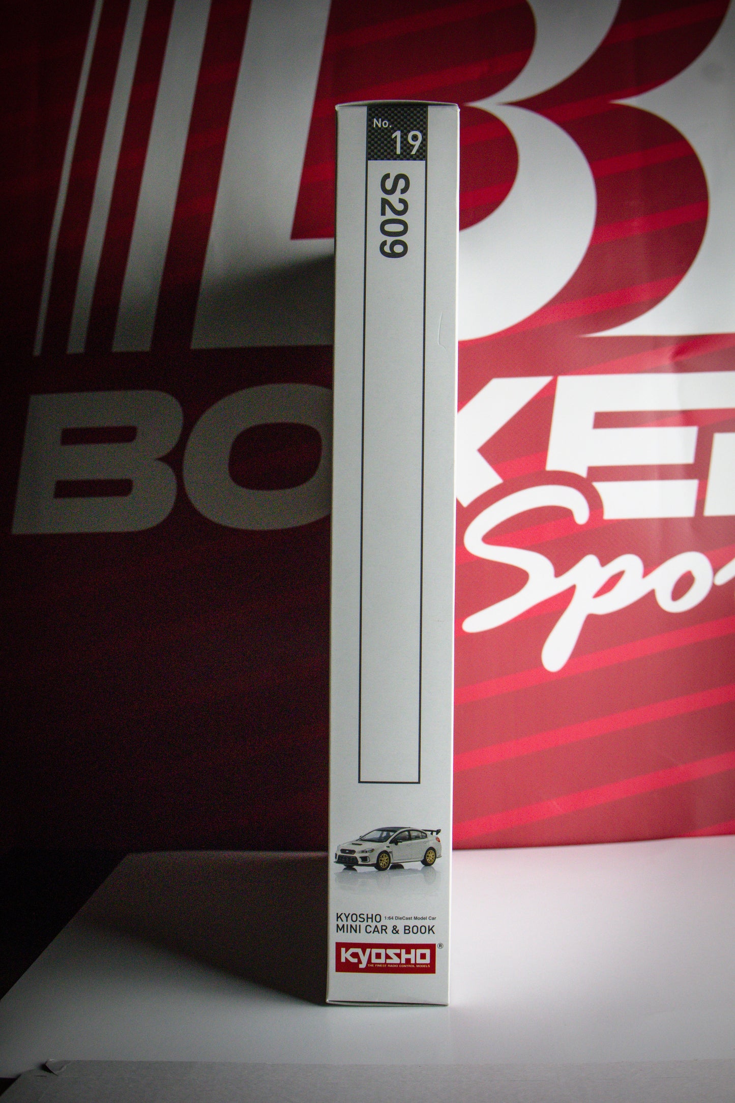 KYOSHO STI S209 CAR BOOK WHITE