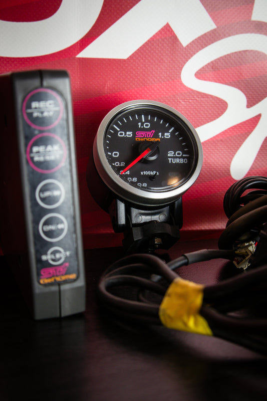 STi GENOME DEFI BOOST GAUGE GDB (T-FITTING REQUIRED)