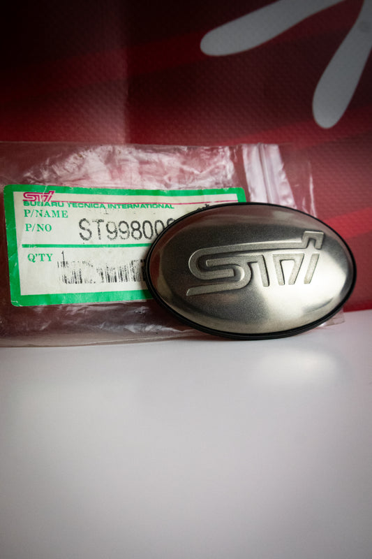 SUBARU STI 22B TITANIUM FENDER EMBLEM