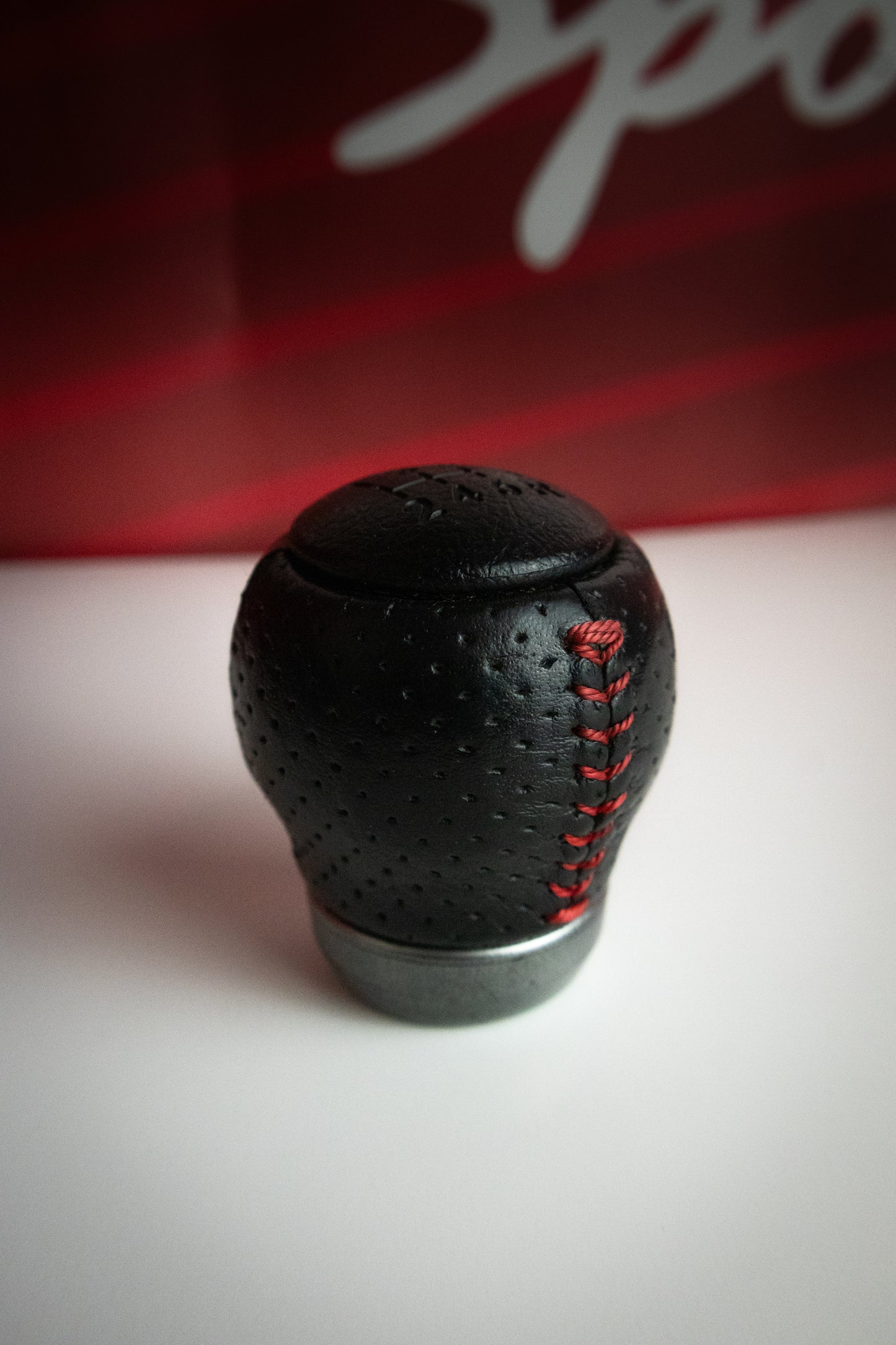 SUBARU GDB STI LEATHER SHIFT KNOB