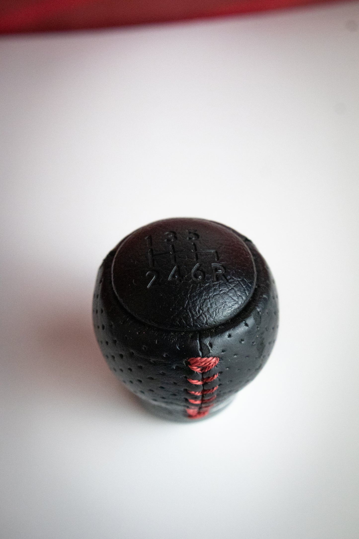 SUBARU GDB STI LEATHER SHIFT KNOB