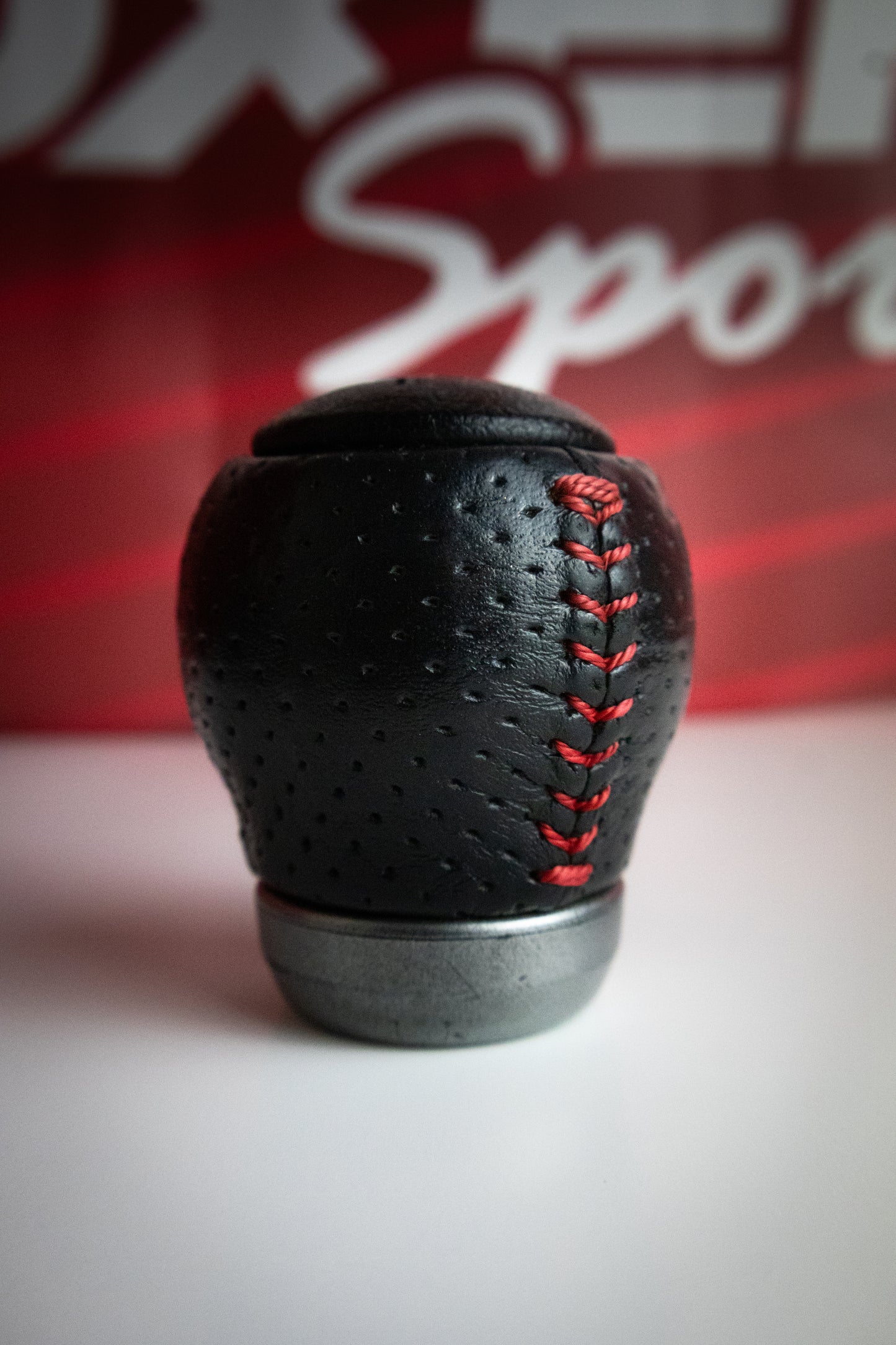 SUBARU GDB STI LEATHER SHIFT KNOB