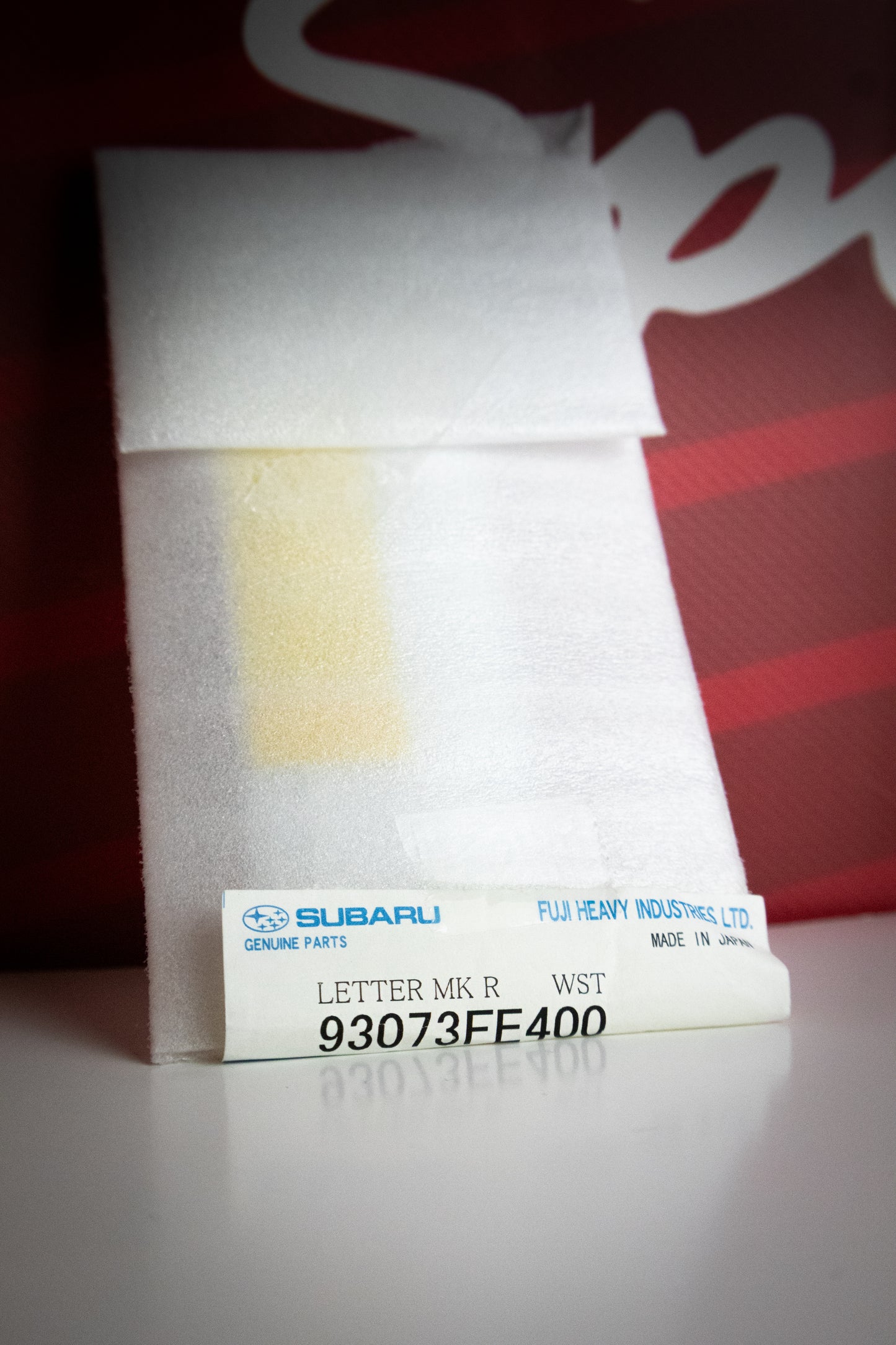 SUBARU STI GDB TRUNK EMBELM