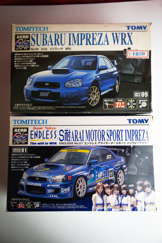 TOMITECH IMPREZA RC CAR BUNDLE