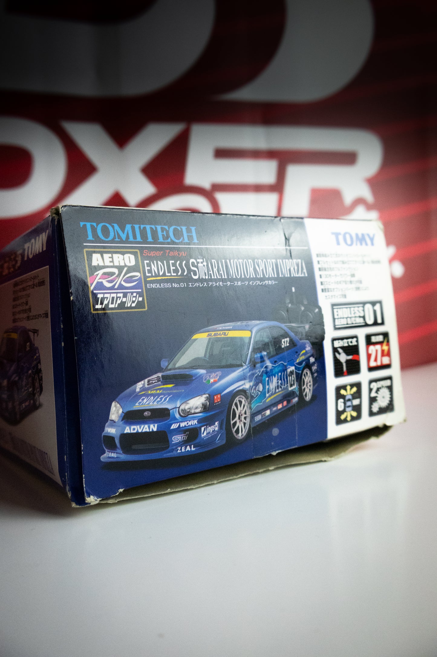 TOMITECH IMPREZA RC CAR BUNDLE