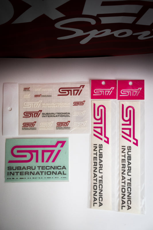 GENUINE STI DECAL BUNDLE