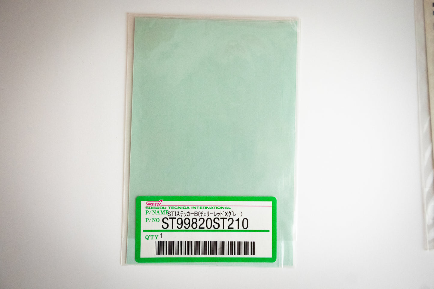 GENUINE STI DECAL BUNDLE