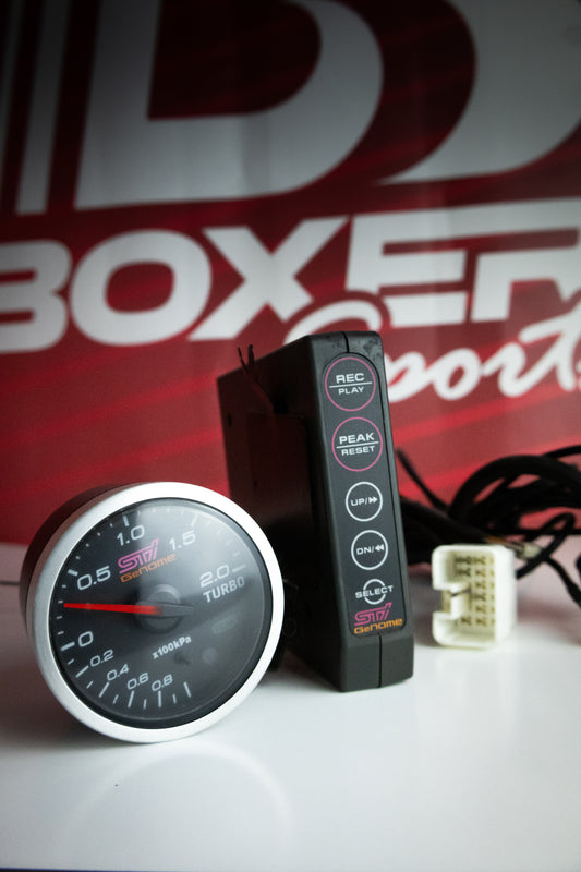 SUBARU STI GENOME BOOST GAUGE SET (T-FITTING REQUIRED)